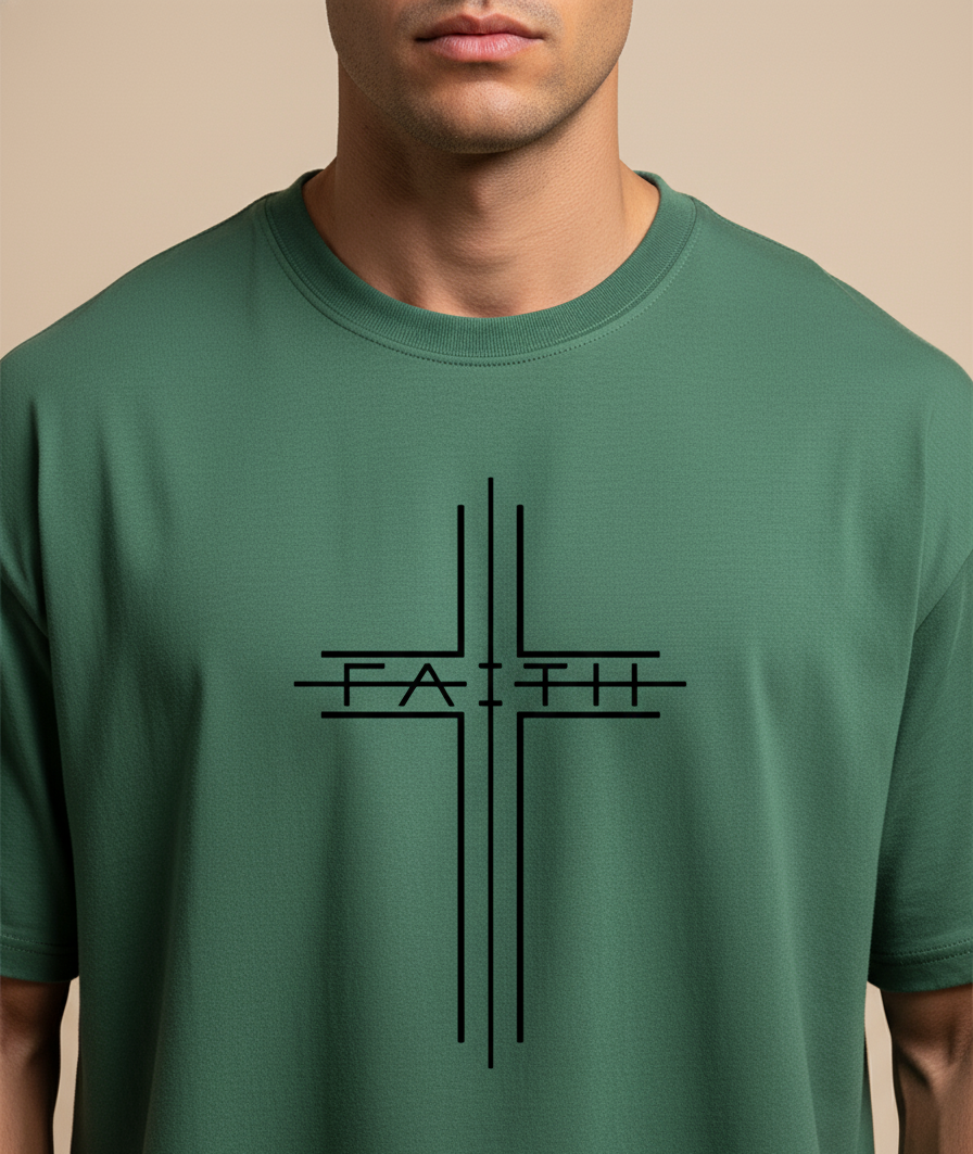 T-shirt Bottle Green