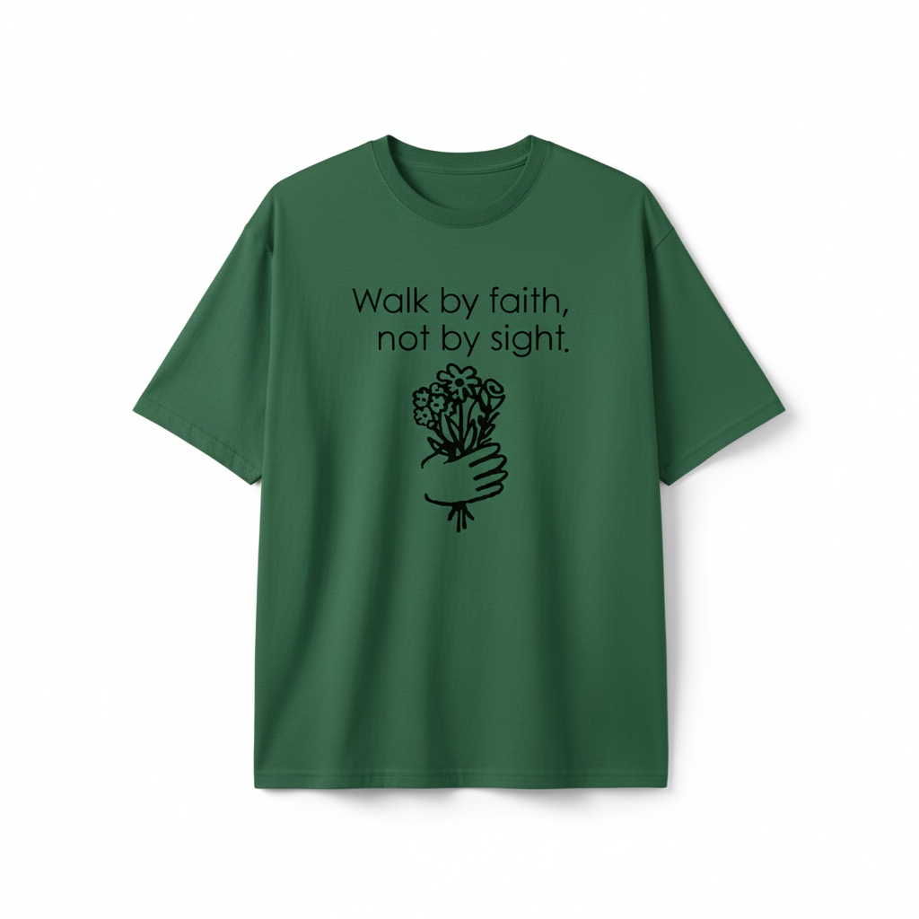 T-shirt Bottle Green