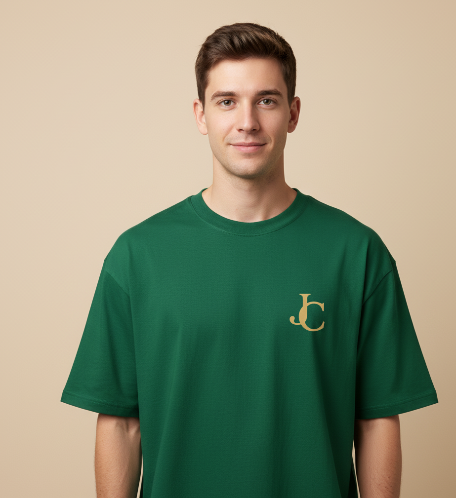 T-shirt Bottle Green