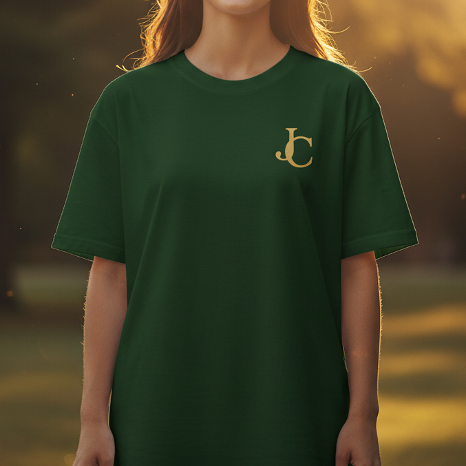 T-shirt Bottle Green