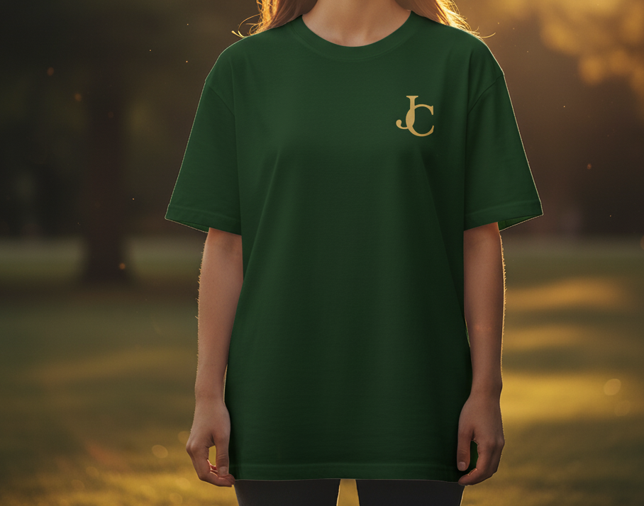 T-shirt Bottle Green