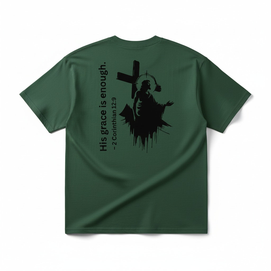 T-shirt Bottle Green