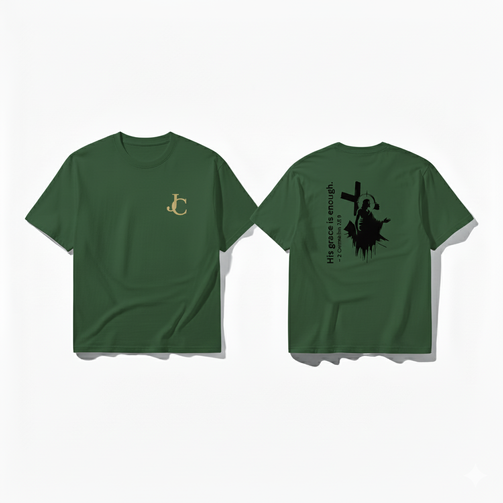 T-shirt Bottle Green