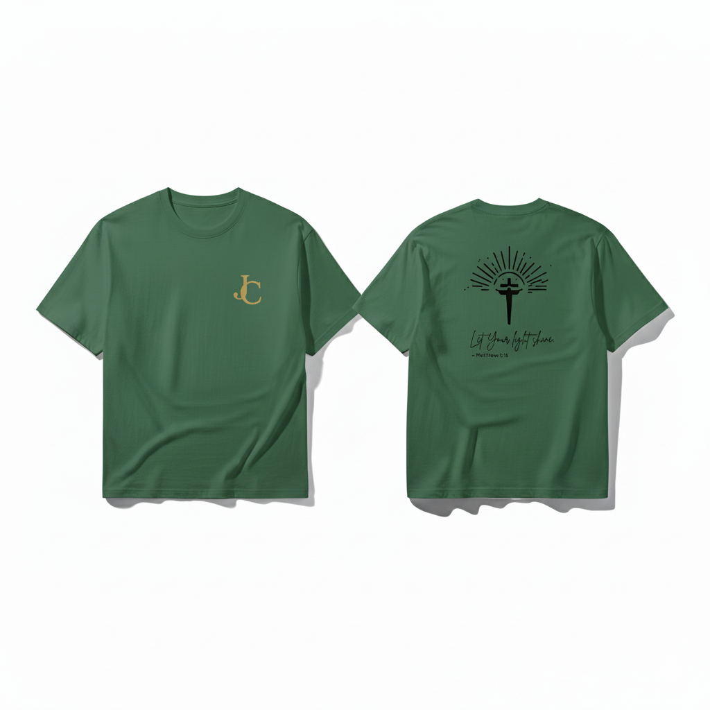 T-shirt Bottle Green