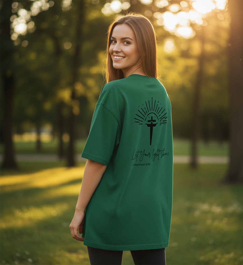 T-shirt Bottle Green