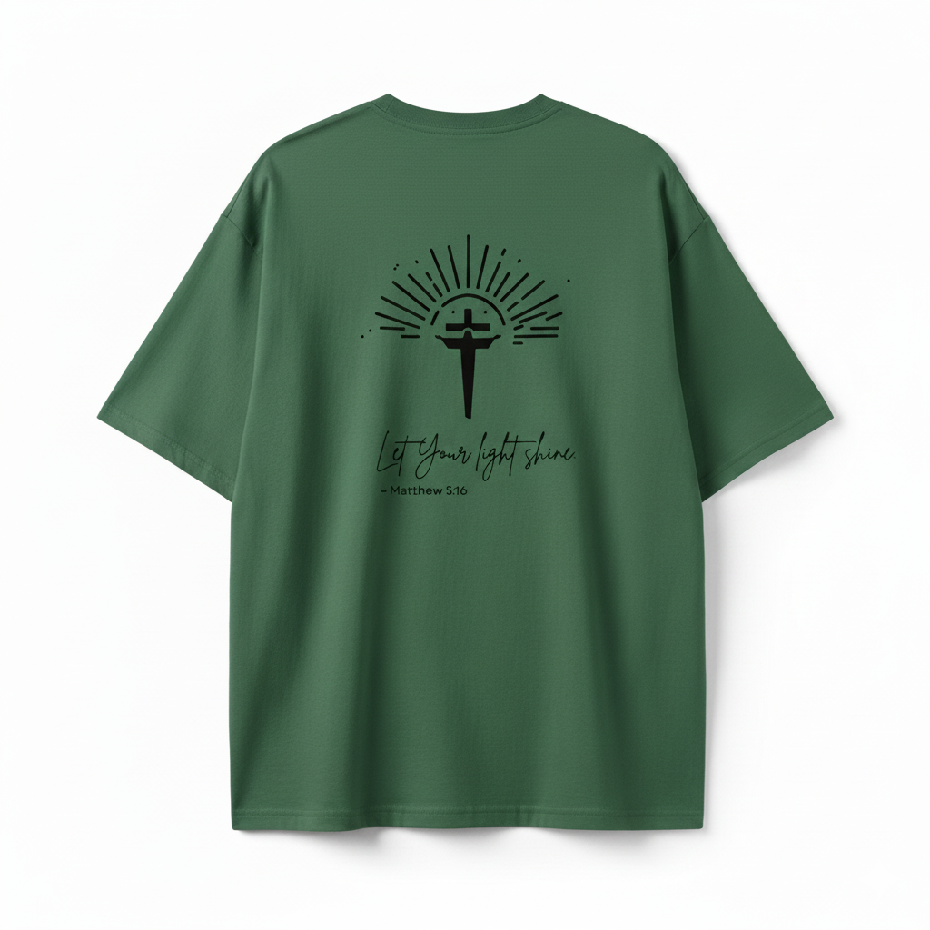 T-shirt Bottle Green