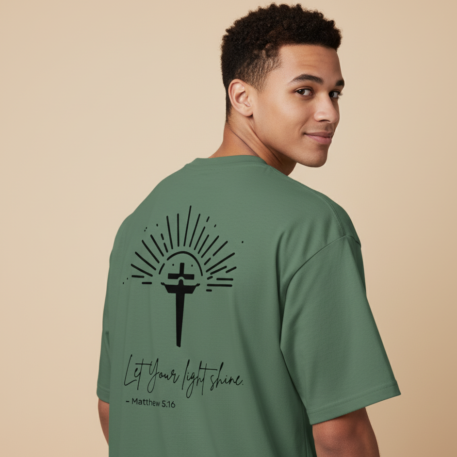 T-shirt Bottle Green