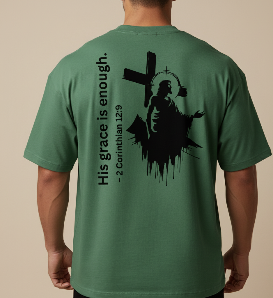 T-shirt Bottle Green