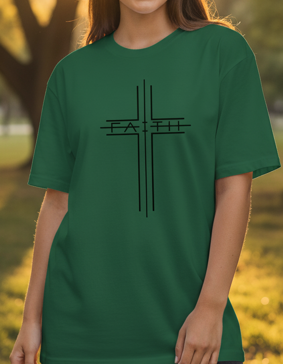 T-shirt Bottle Green