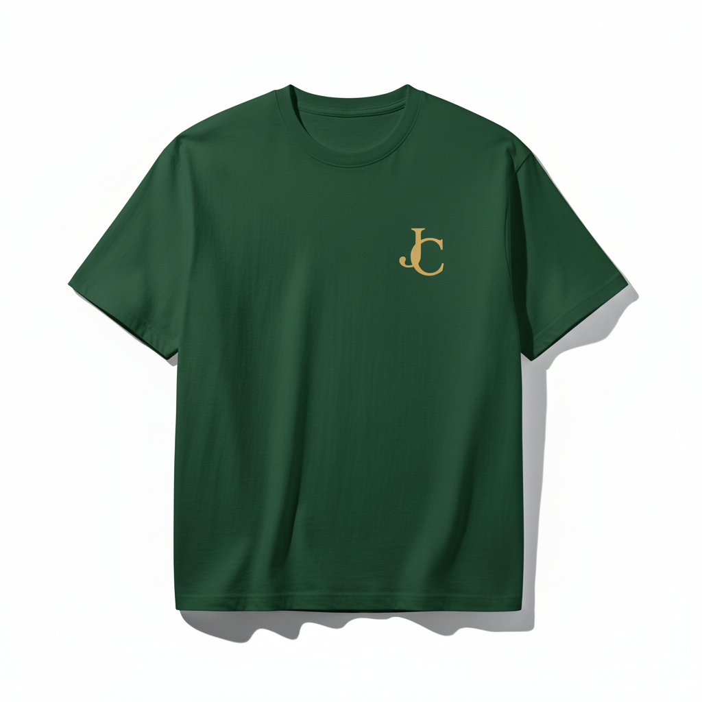 T-shirt Bottle Green